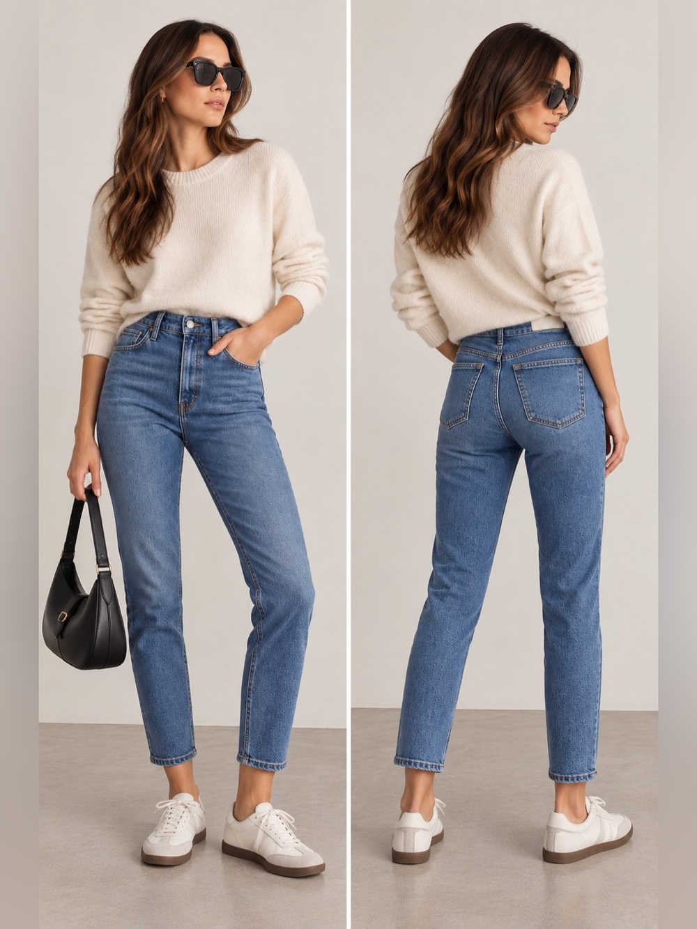 RE/DONE Originals High Rise Ankle Crop Mid 90’s Wash